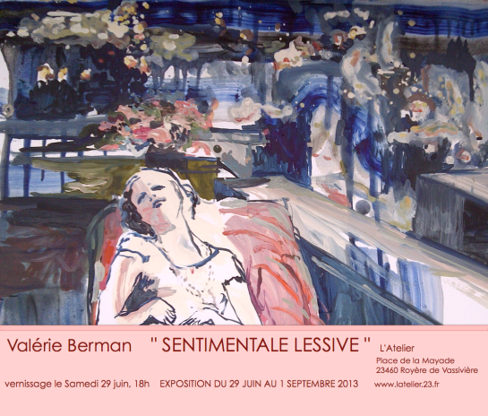 Sentimentale Lessive . Exposition 2013